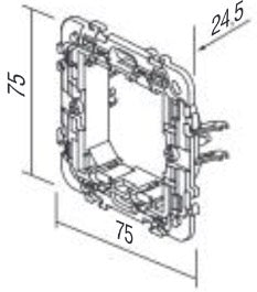 TEM Montageträger mit Krallen 2M (NM20)