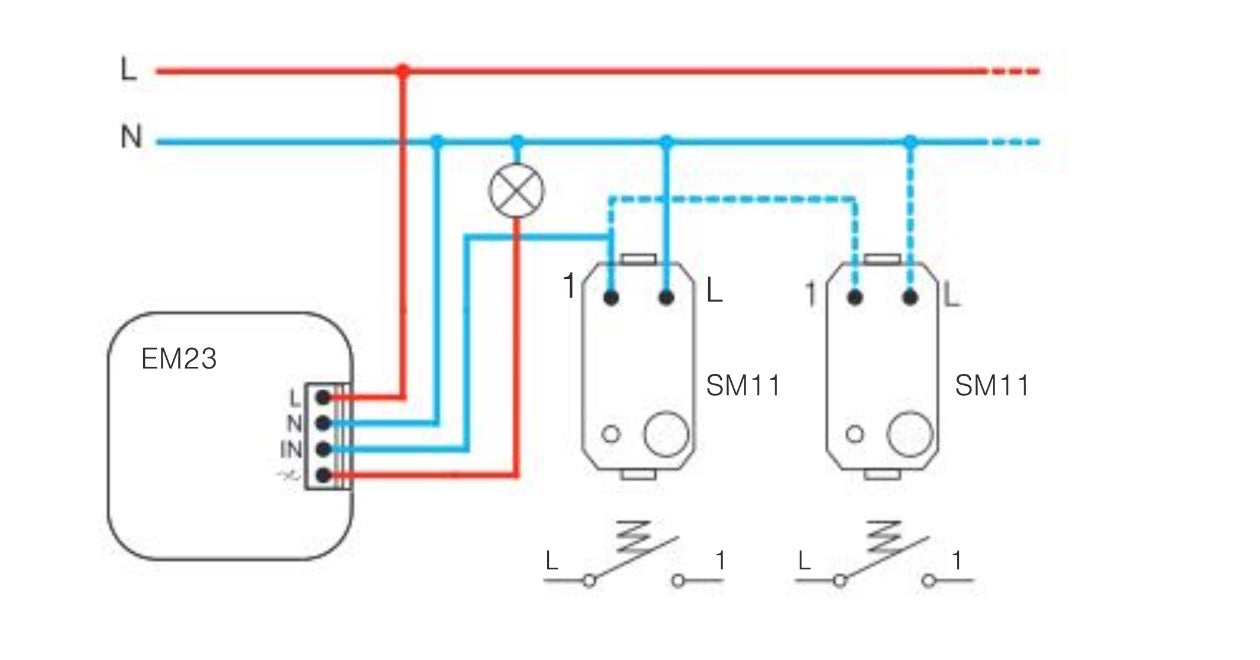 TEM Modul Einbau-Dimmer R 250W (EM23)