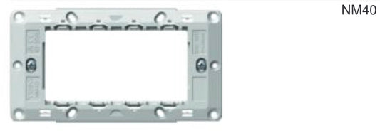 TEM mounting bracket with 4M screws (NM40)