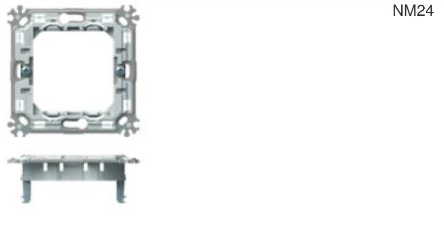 TEM Montageträger Metall mit Krallen 2M (NM24)