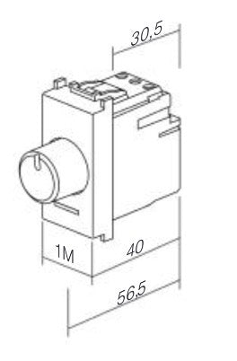 TEM Modul LED Dimmer Dreh-Wechsel 180W (EM14)