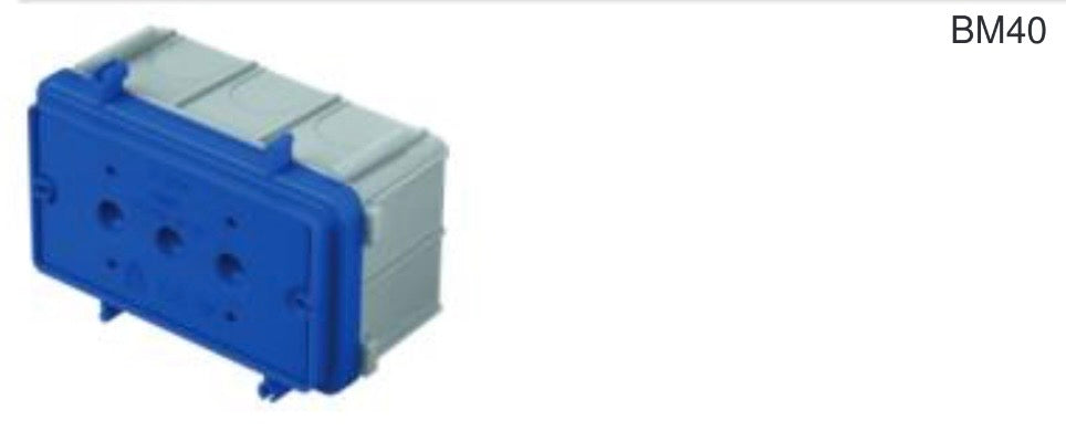TEM Rectangular box concrete wall BM4 width 4M 60mm (BM40)