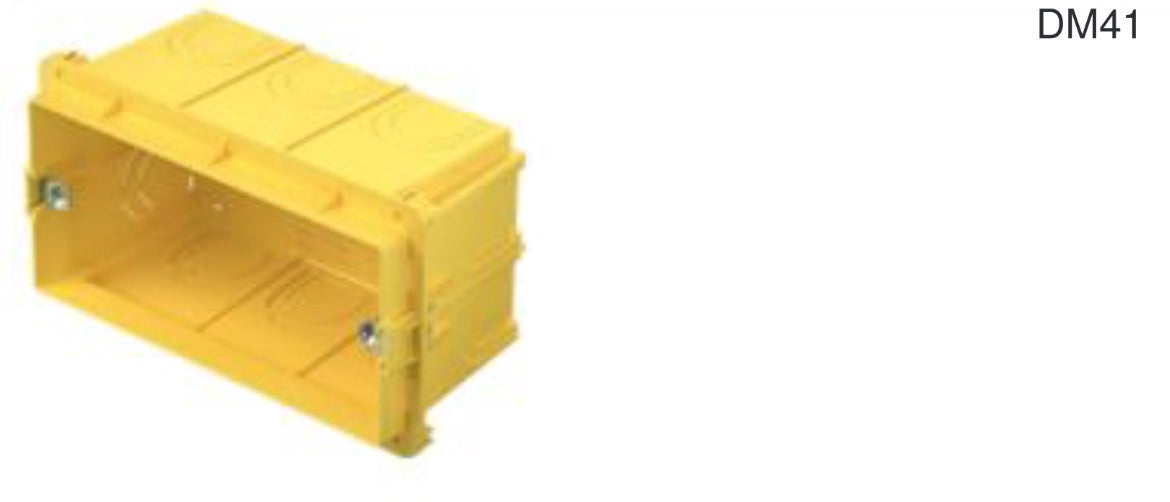 TEM Rechteckdose Ziegelwand PM4-65 Breite 4M 65mm (DM41)