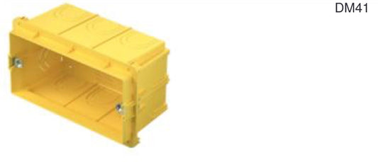 TEM Rechteckdose Ziegelwand PM4-65 Breite 4M 65mm (DM41)
