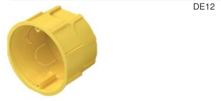 TEM Runddose Ziegelwand MD65-46 Ø65 46mm (DE12)