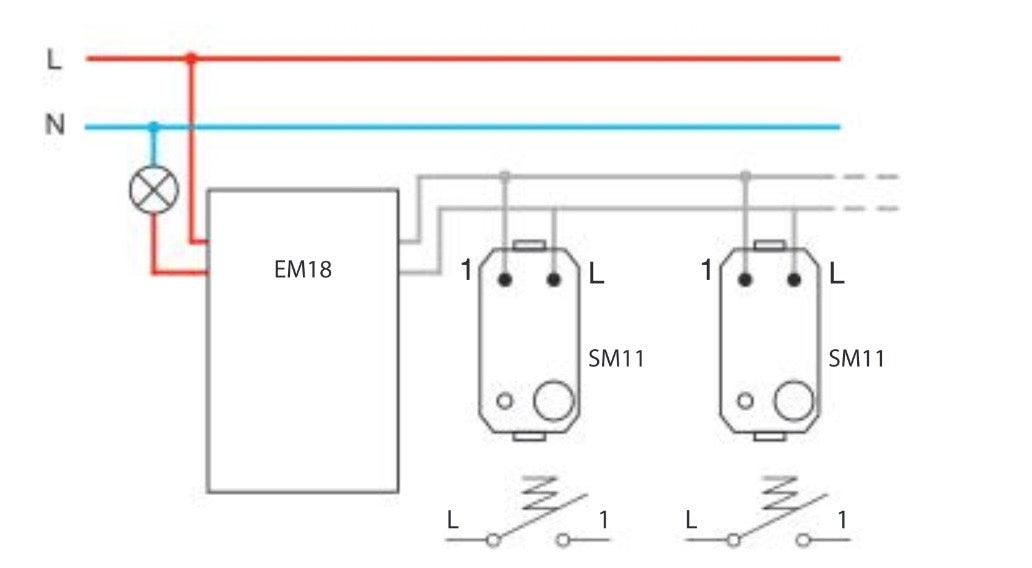 TEM Modul Einbau-Dimmer LED 250W (EM18)